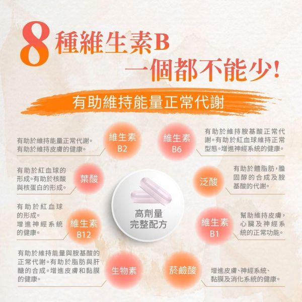 寶益他命B群(3入)-KLE94 