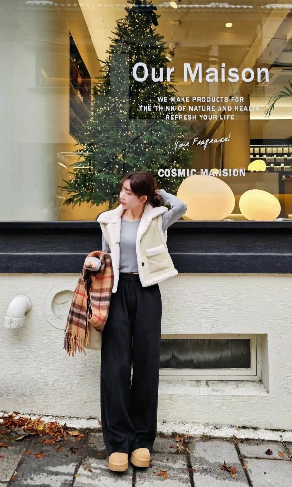 休閒長腿加絨燈芯絨長褲(4 colors) 休閒長腿加絨燈芯絨長褲