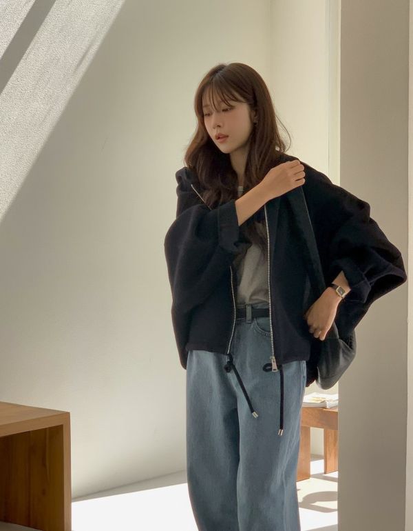 休閒氣息3M恆溫連帽手工羊毛外套(3 colors) 休閒氣息3M恆溫連帽手工羊毛外套