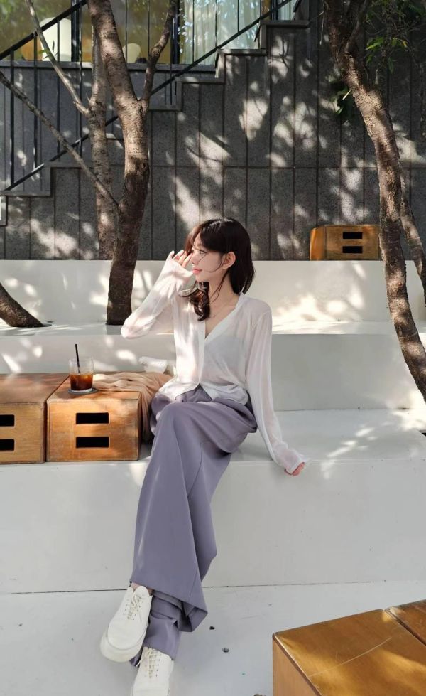 升級版！法式鬆弛感闊腿西褲 