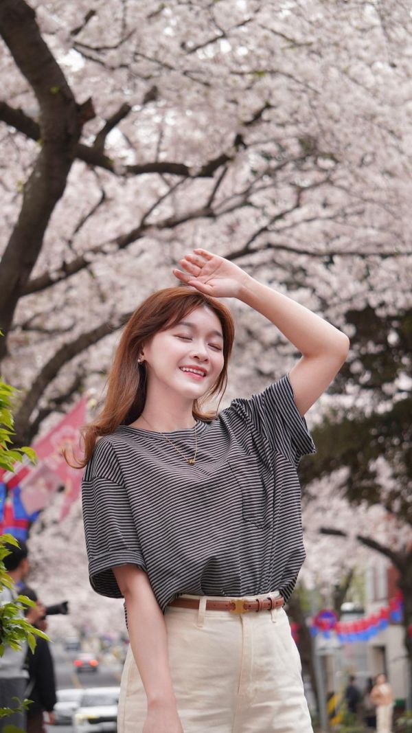 高質感韓妞條紋彈力T 高質感韓妞條紋彈力T