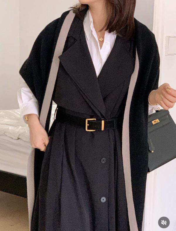 高質感四季風衣背心外套(2 colors) 高質感四季風衣背心外套