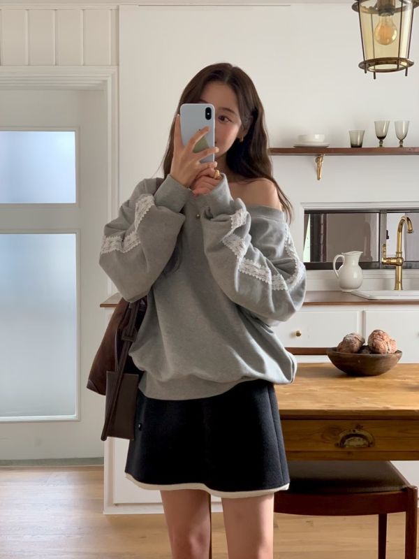 質感毛呢A字半裙（3 colors） 質感毛呢A字半裙