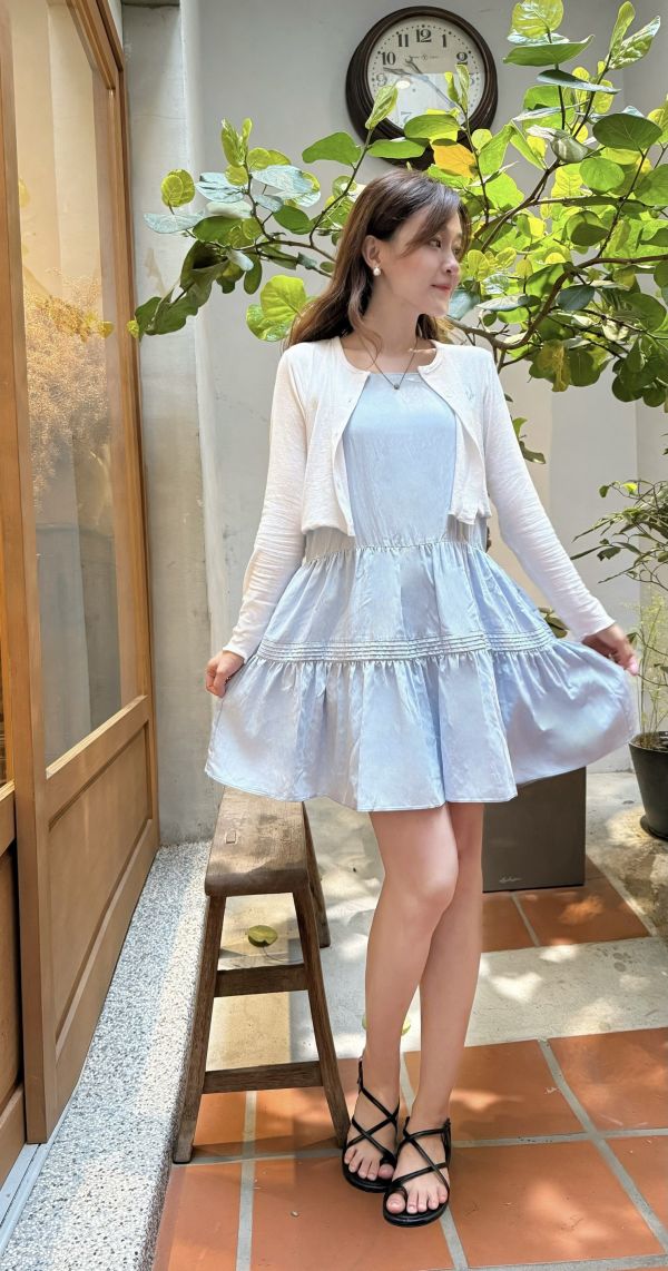 韓系夏日細肩帶洋裝（3 colors） 韓系夏日細肩帶洋裝