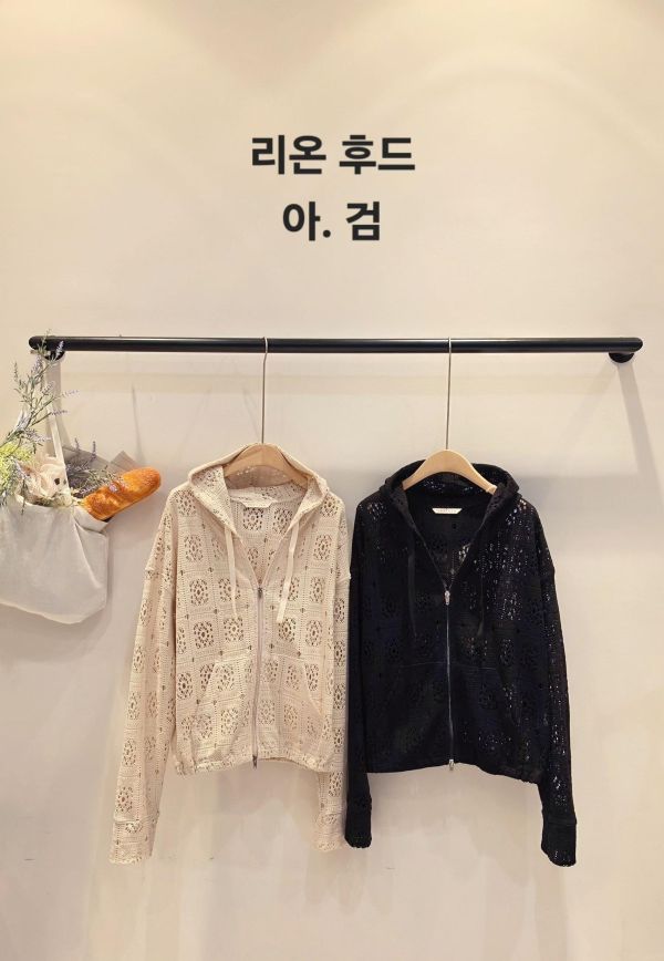 小仙女的蕾絲連帽外套&短褲(2 colors) 小仙女的蕾絲連帽外套