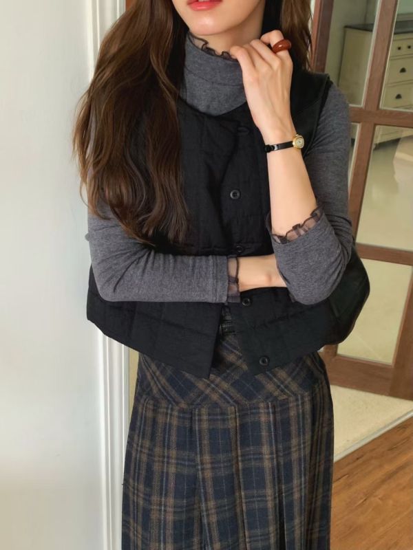 人手一件優雅羊毛蕾絲內搭（7 colors） 優雅羊毛蕾絲內搭