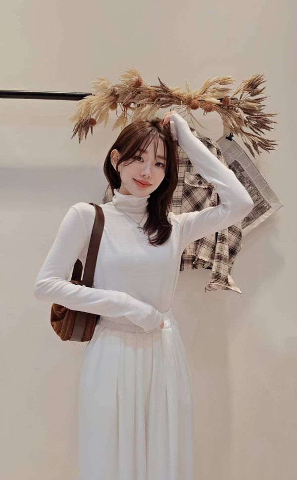 每年都爆款的打底天絲羊毛超彈力T (4 colors) 每年都爆款的打底天絲羊毛超彈力T