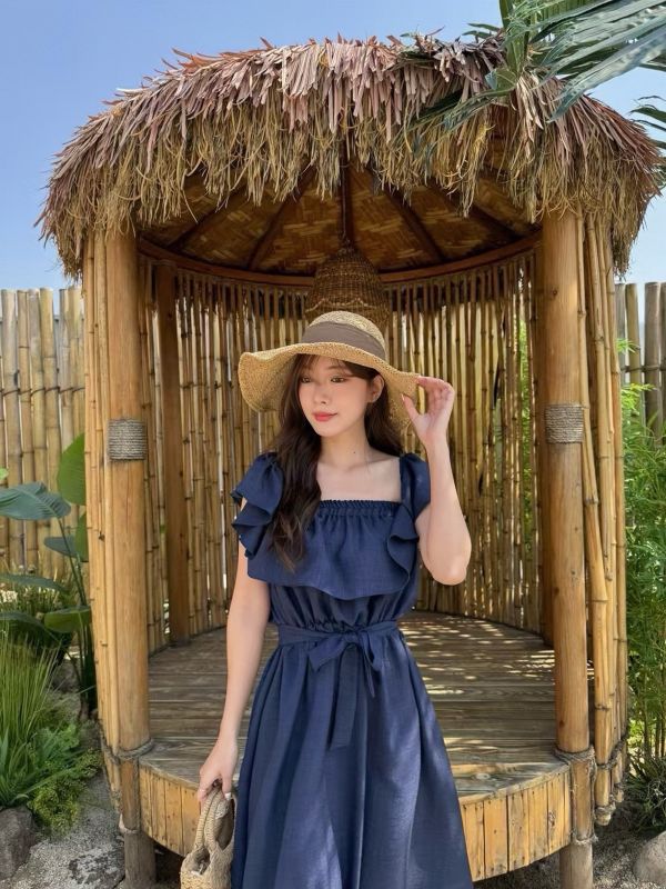 夏日度假氛圍感兩穿洋裝（3 colors） 夏日度假氛圍感兩穿洋裝