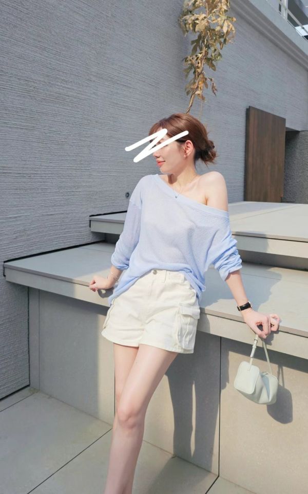 質感生奶油短褲 
