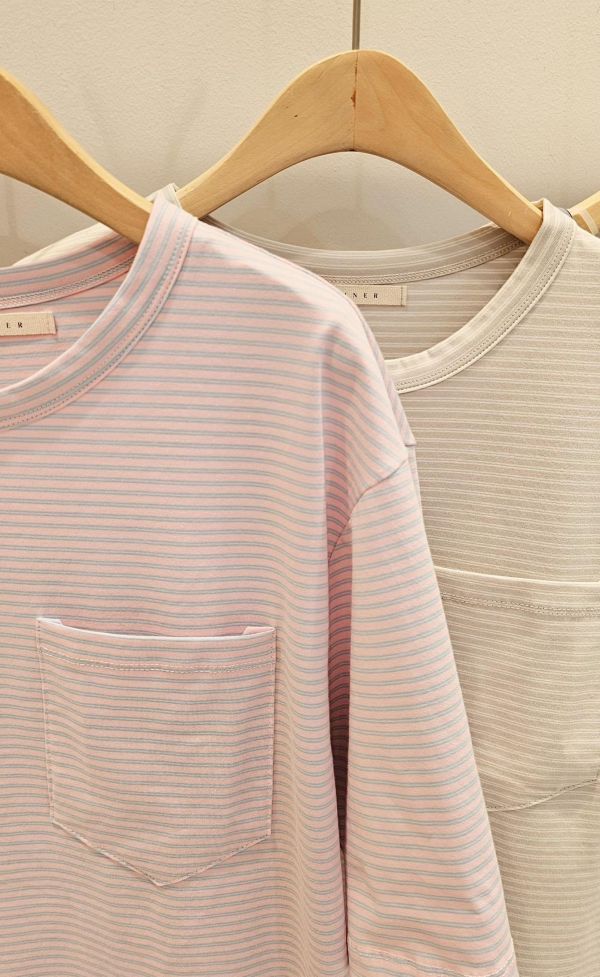 高質感韓妞條紋彈力T 高質感韓妞條紋彈力T