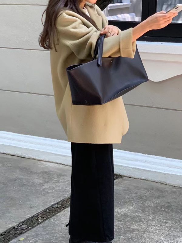 【三清洞雙排釦手工羊毛大衣 | 中長款 】2 colors 三清洞雙排釦手工羊毛大衣