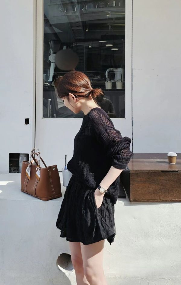 miu裡miu氣的層次小褲裙（2 colors） miu裡miu氣的層次小褲裙