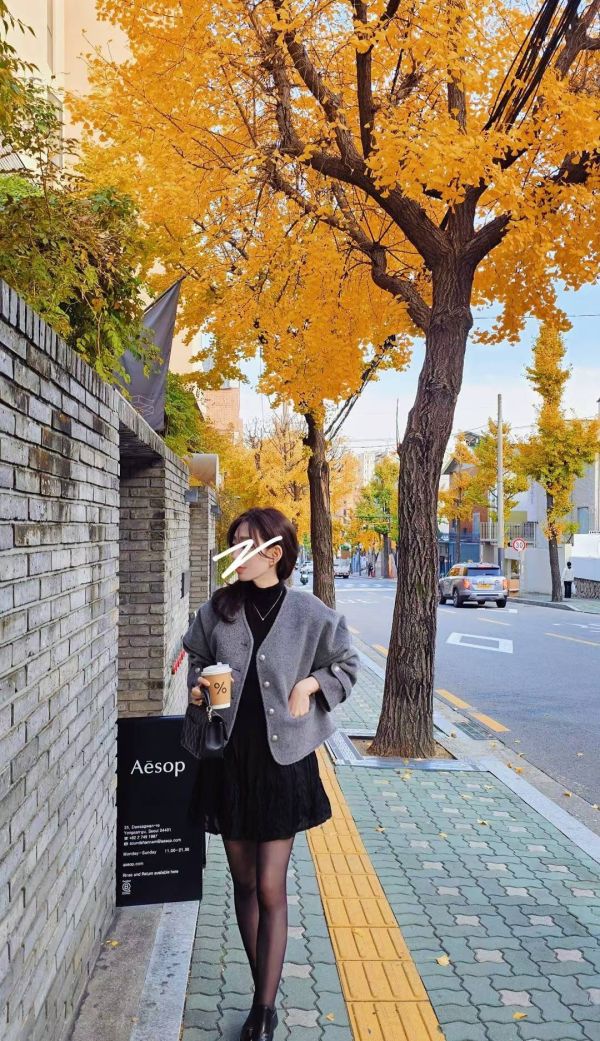 經典混羊毛精緻短外套(4 colors) 經典混羊毛精緻短外套