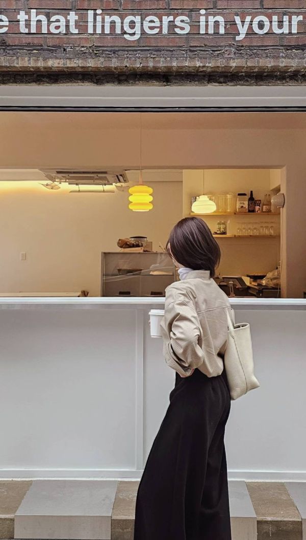 漫畫腿混羊毛長腿褲(2 colors) 漫畫腿混羊毛長腿褲