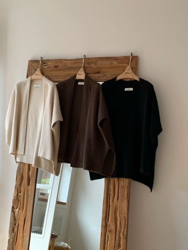 柔霧時光斗篷開衫(3 colors) 柔霧時光斗篷開衫