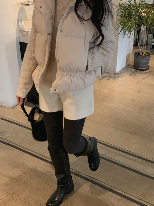 (限時三天）暖絨羊毛A字短褲(2 colors) 暖絨羊毛A字短褲