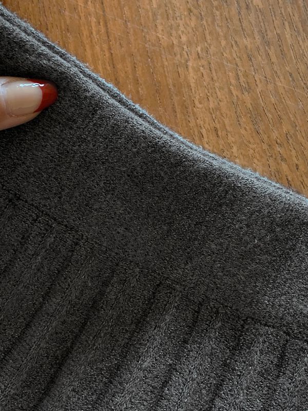 優雅針織百褶裙（3 colors） 優雅針織百褶裙