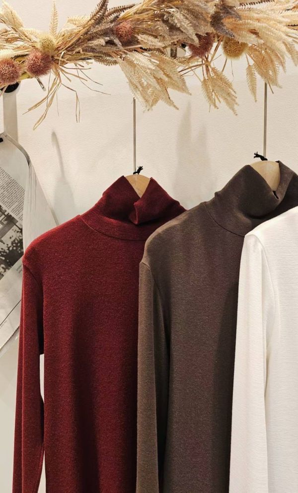 每年都爆款的打底天絲羊毛超彈力T (4 colors) 每年都爆款的打底天絲羊毛超彈力T