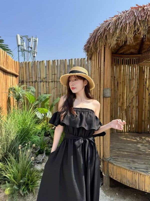 夏日度假氛圍感兩穿洋裝（3 colors） 夏日度假氛圍感兩穿洋裝