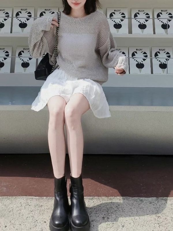 miu裡miu氣的層次小褲裙（2 colors） miu裡miu氣的層次小褲裙