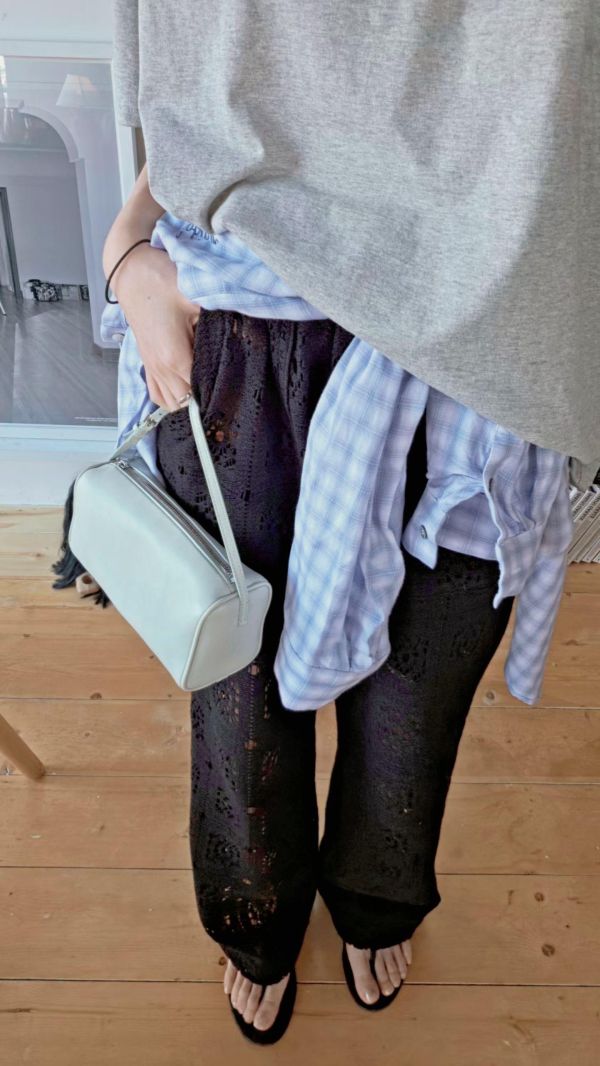 小仙女的蕾絲長褲(2 colors) 小仙女的蕾絲長褲