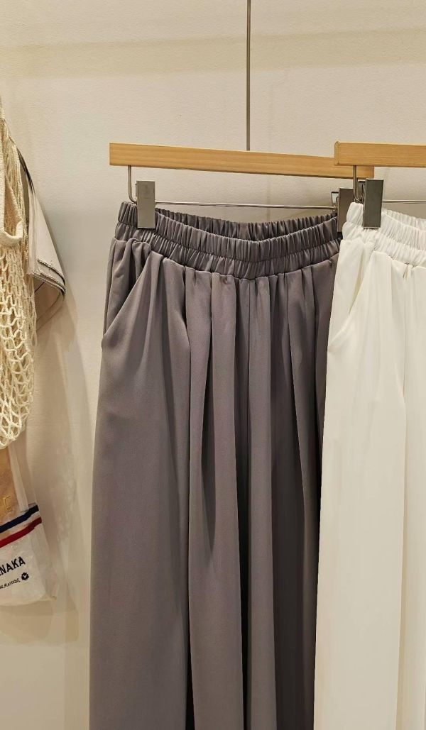 升級版！法式鬆弛感闊腿西褲 