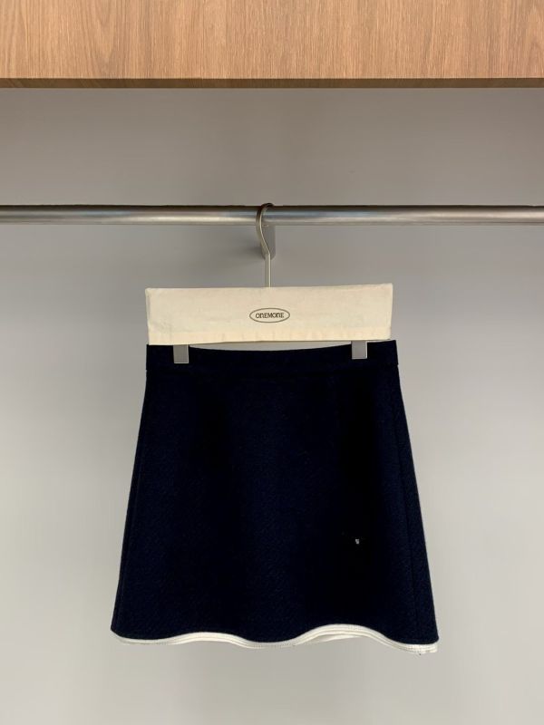 質感毛呢A字半裙（3 colors） 質感毛呢A字半裙