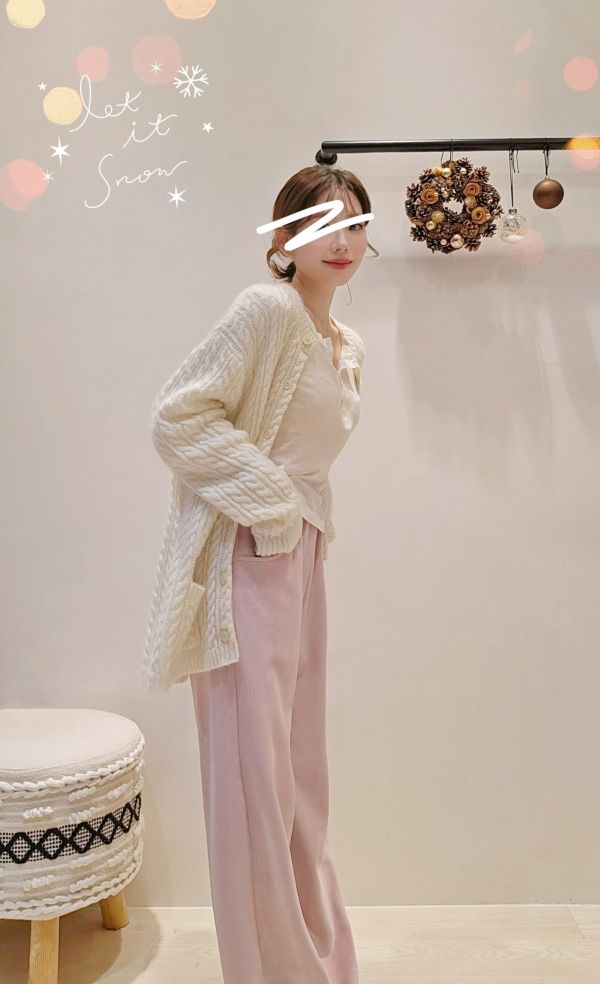 慵懶感麻花針織外套-優惠1天(3 colors) 慵懶感麻花針織外套