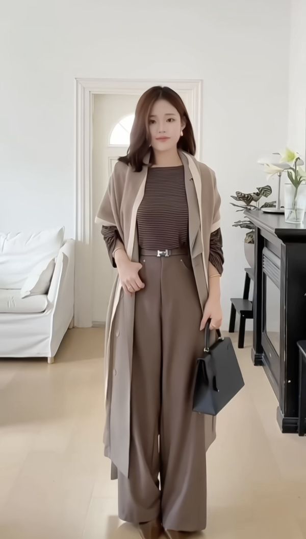 韓劇雙色羊絨針織披肩圍巾（3 colors） 韓劇雙色羊絨針織披肩圍巾