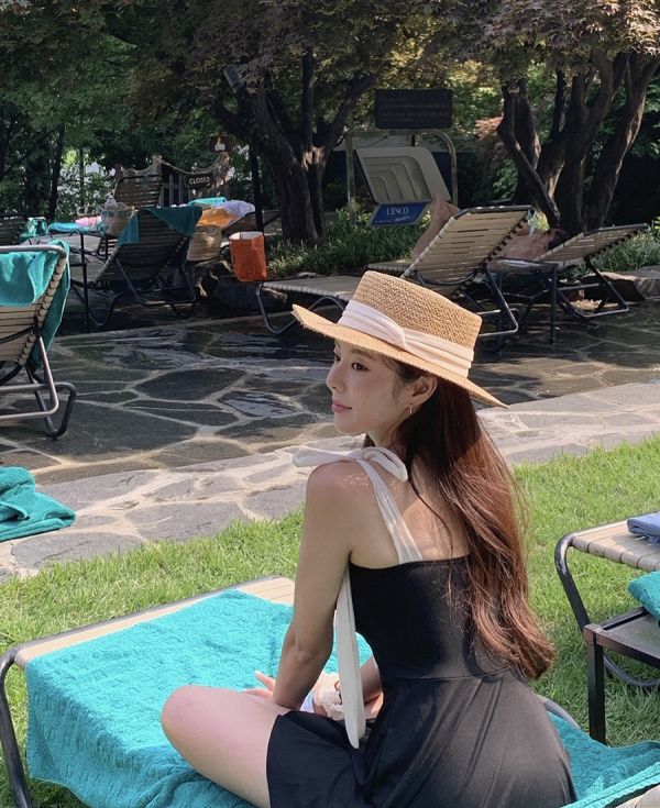 優雅綁帶連身裙泳裝(預購價至8/24) 優雅綁帶連身裙泳裝