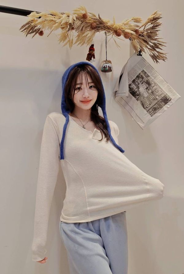 升級版！簡約舒適感磨毛打底T (4 colors) 升級版簡約舒適感磨毛打底T