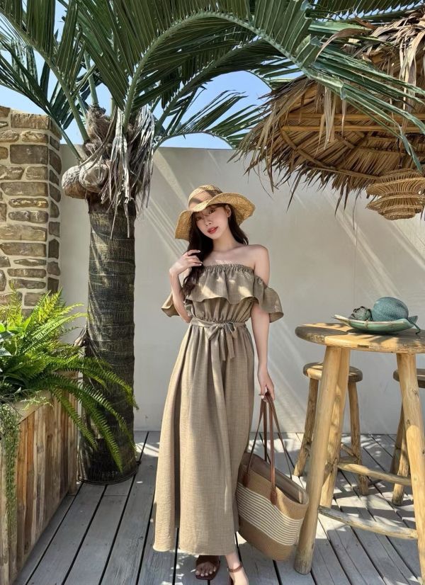 夏日度假氛圍感兩穿洋裝（3 colors） 夏日度假氛圍感兩穿洋裝