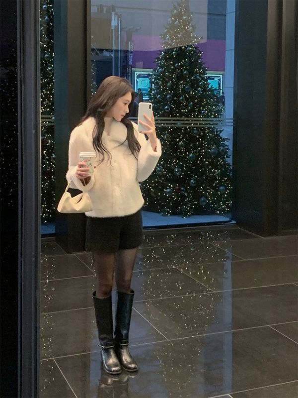 (限時三天）暖絨羊毛A字短褲(2 colors) 暖絨羊毛A字短褲