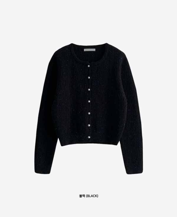 氣質雪絨珍珠扣外套(2 colors) 氣質雪絨珍珠扣外套