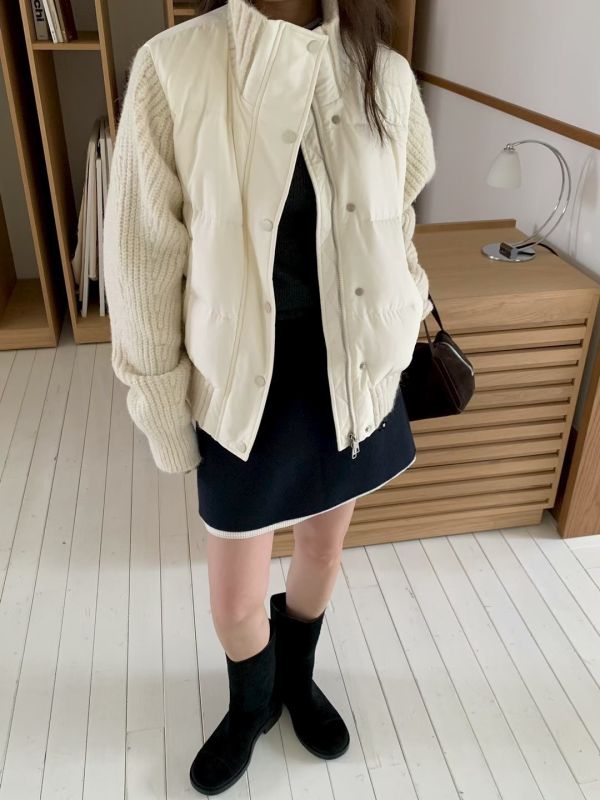 質感毛呢A字半裙（3 colors） 質感毛呢A字半裙