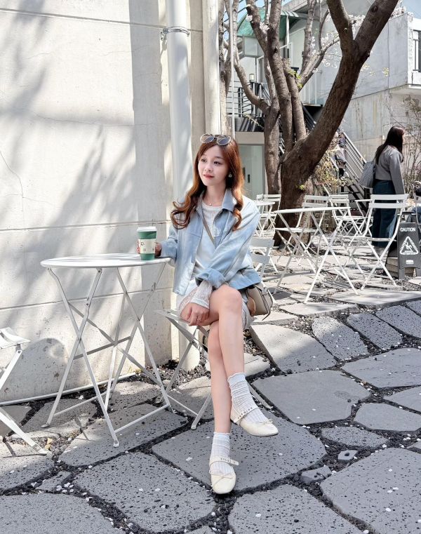 霧感亞麻雙開氣質外套 (2 colors) 霧感亞麻雙開氣質外套