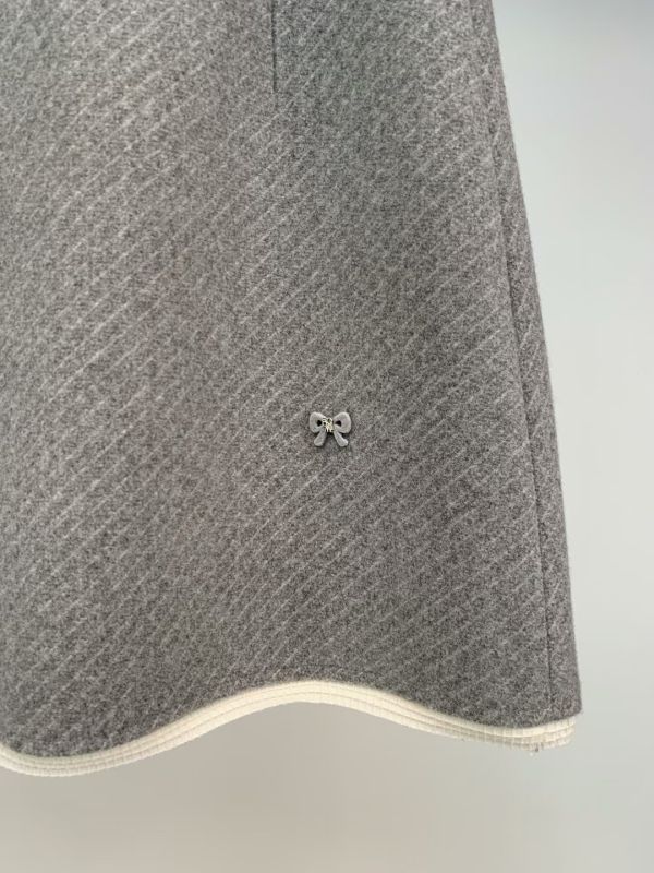 質感毛呢A字半裙（3 colors） 質感毛呢A字半裙