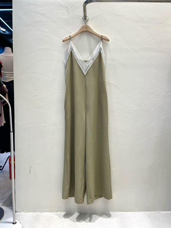 法式白蕾絲氣質連身褲(2 colors) 法式白蕾絲氣質連身褲