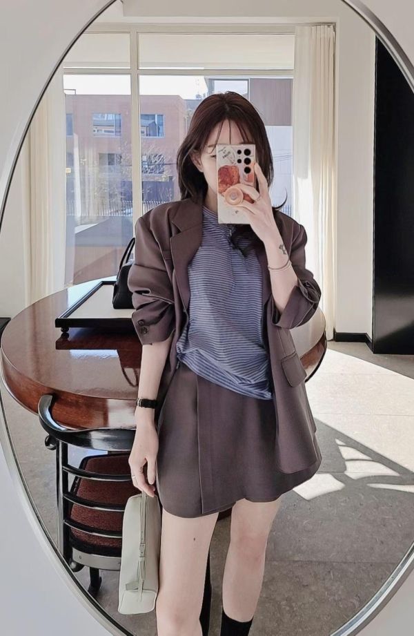 高質感韓妞條紋彈力T 高質感韓妞條紋彈力T