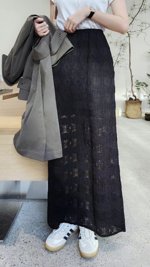 小仙女的蕾絲長裙（2 colors） 小仙女的蕾絲長裙