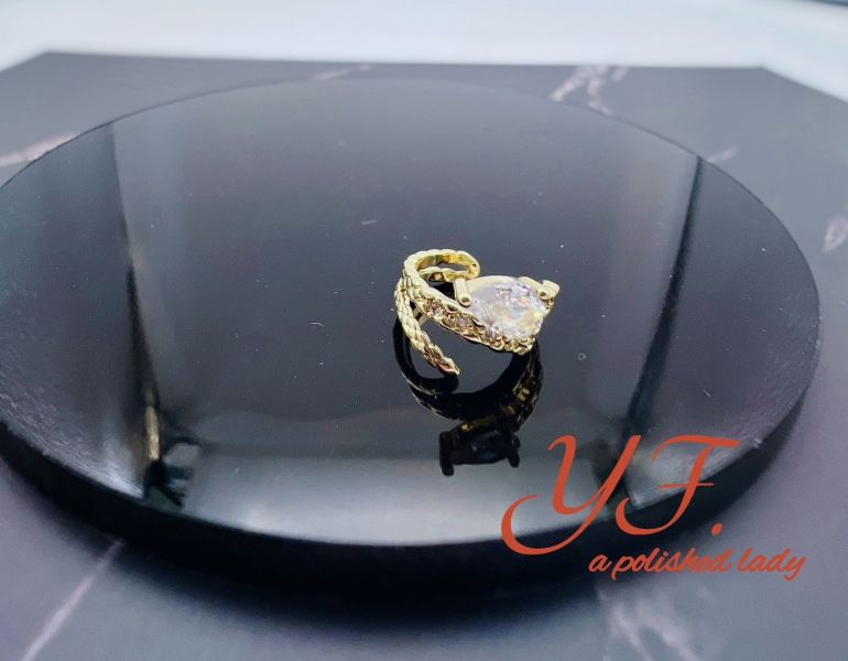 神祕小蛇耳骨環-1入 