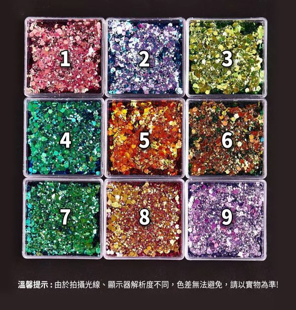 變色龍閃粉亮片-滴膠流麻手飾材料 20ml 金蔥粉,裝飾用,美甲,水晶滴膠,UV滴膠,流麻,美甲用品,亮片,閃粉,雷射亮片