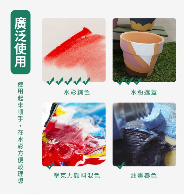 韓國華虹 Hwahong 982尼龍毛畫筆系列 水彩筆,油畫筆,平塗筆,繪畫用具,丙烯畫筆,刮刀,水筆,尼龍毛筆,油畫筆,繪畫筆,排刷壓克力畫筆,化妝筆,彩妝筆,畫筆
