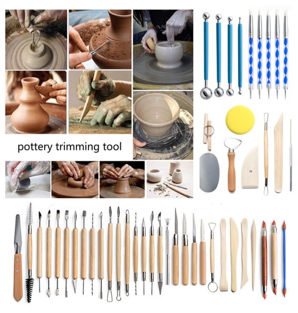 專業陶藝雕塑工具件套裝組 20/30/41/61件 烘培工具,黏土工具,餅乾模具工具,陶藝工具,創作工具,雕塑刀,陶土工具,雕塑工具,精雕油泥工具,雕刻塑刀,軟陶工具