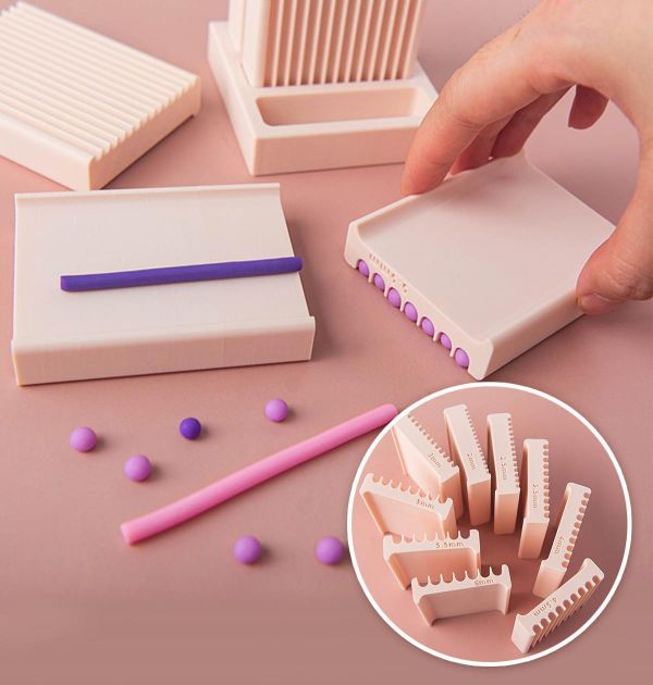 軟陶搓小球模具(另一面可搓條) 黏土工具,陶藝工具,創作工具,雕塑刀,陶土工具,雕塑工具,精雕油泥工具,雕刻塑刀,軟陶工具,彩妝工具,上色工具,耳環製作,DIY創作