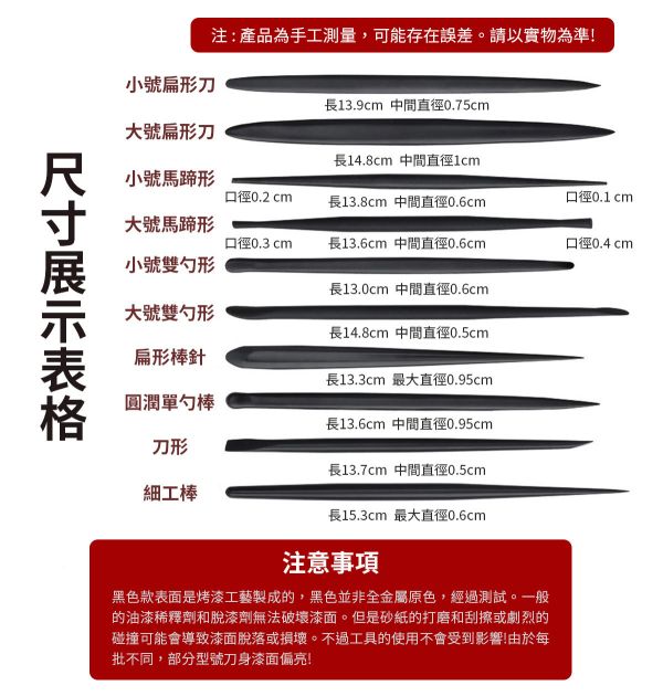 細節雕塑手作金屬工具套組 5支/10支 黏土工具,餅乾模具工具,陶藝工具,創作工具,雕塑刀,陶土工具,雕塑工具,精雕油泥工具,雕刻塑刀,軟陶工具,烘培工具