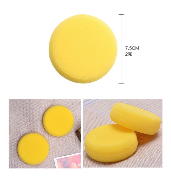 美術陶藝圓形海綿/印章蘑菇海綿 美甲用品,沾粉筆,粉撲,腮紅筆,美甲筆,化妝筆,畫筆,海綿筆,海綿,黃色海綿,圓形海綿,,印章蘑菇海綿,棍棒海綿,繪畫海綿,蝶古巴特,清潔海綿,汽車海綿