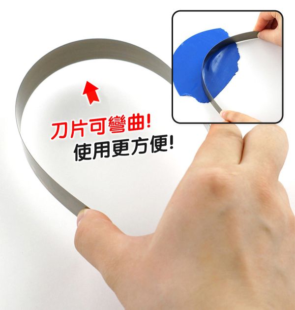 不鏽鋼黏土波浪紋切刀/長條切割刀 黏土工具,陶藝工具,創作工具,雕塑刀,陶土工具,雕塑工具,精雕油泥工具,雕刻塑刀,軟陶工具,平整工具,平滑工具,塑型工具,不鏽鋼刮片,橡膠刮片,切割工具,長條切割刀,波浪紋切刀,短條切割刀
