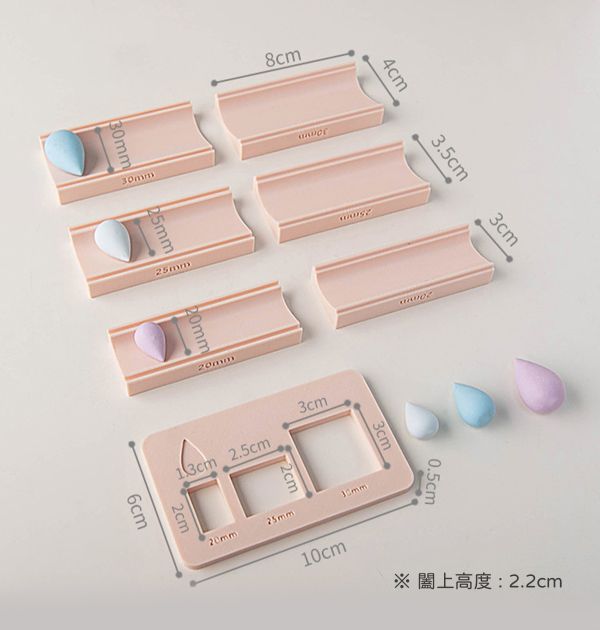 軟陶水滴手搓模具-水滴不留指紋 (3種尺寸) 黏土工具,陶藝工具,創作工具,雕塑刀,陶土工具,雕塑工具,精雕油泥工具,雕刻塑刀,軟陶工具,彩妝工具,上色工具,耳環製作,DIY創作