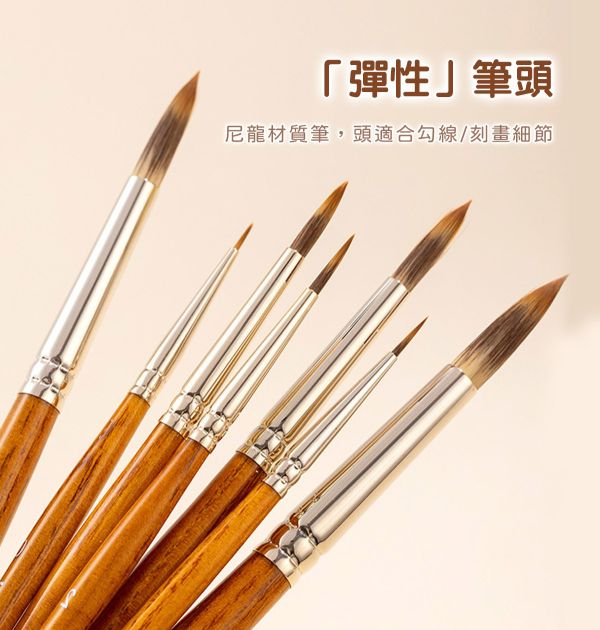 韓國華虹 Hwahong 345短桿尼龍毛美術畫筆系列 水彩筆,油畫筆,平塗筆,繪畫用具,丙烯畫筆,刮刀,水筆,尼龍毛筆,油畫筆,繪畫筆,排刷壓克力畫筆,化妝筆,彩妝筆,畫筆